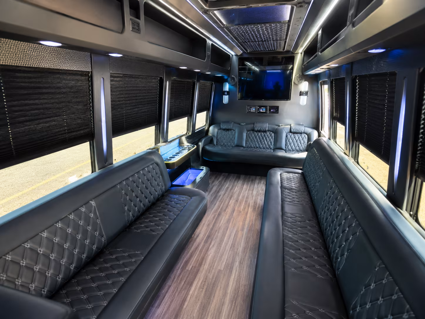 erie concert party bus rental