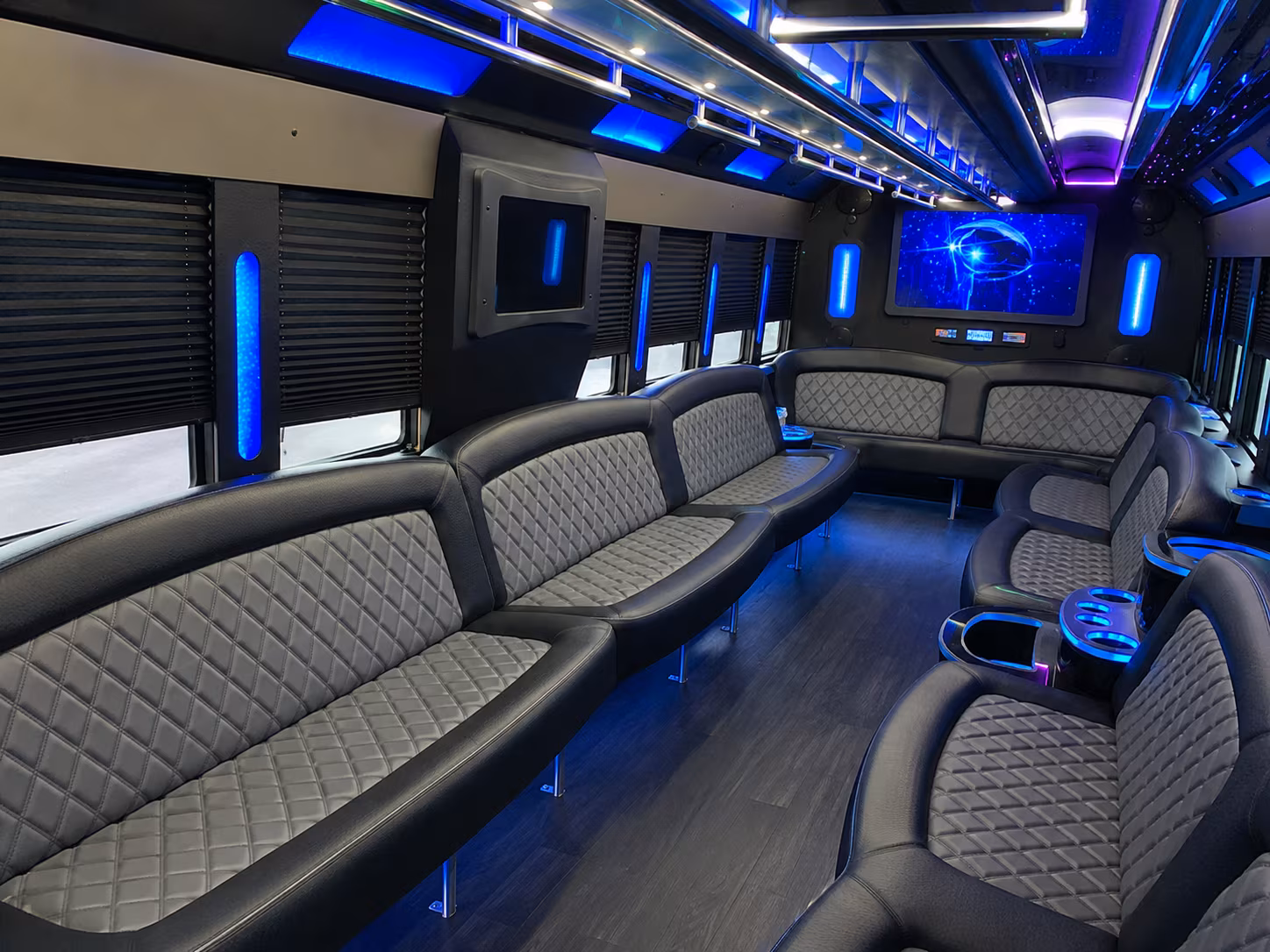erie corporate event party bus rental