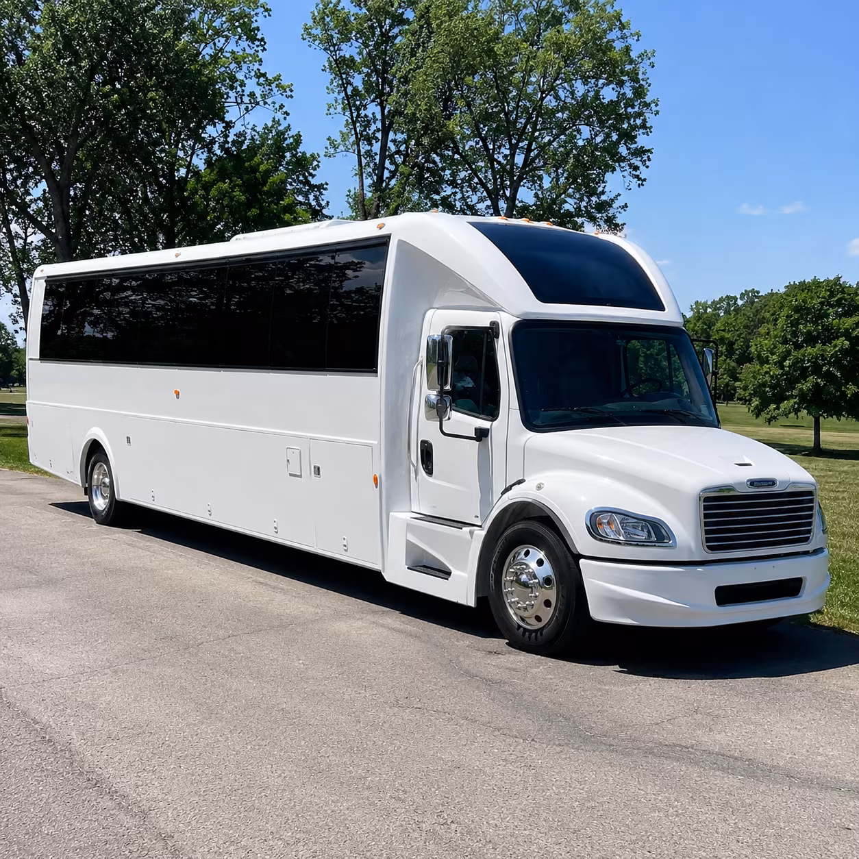 erie holiday party bus rental