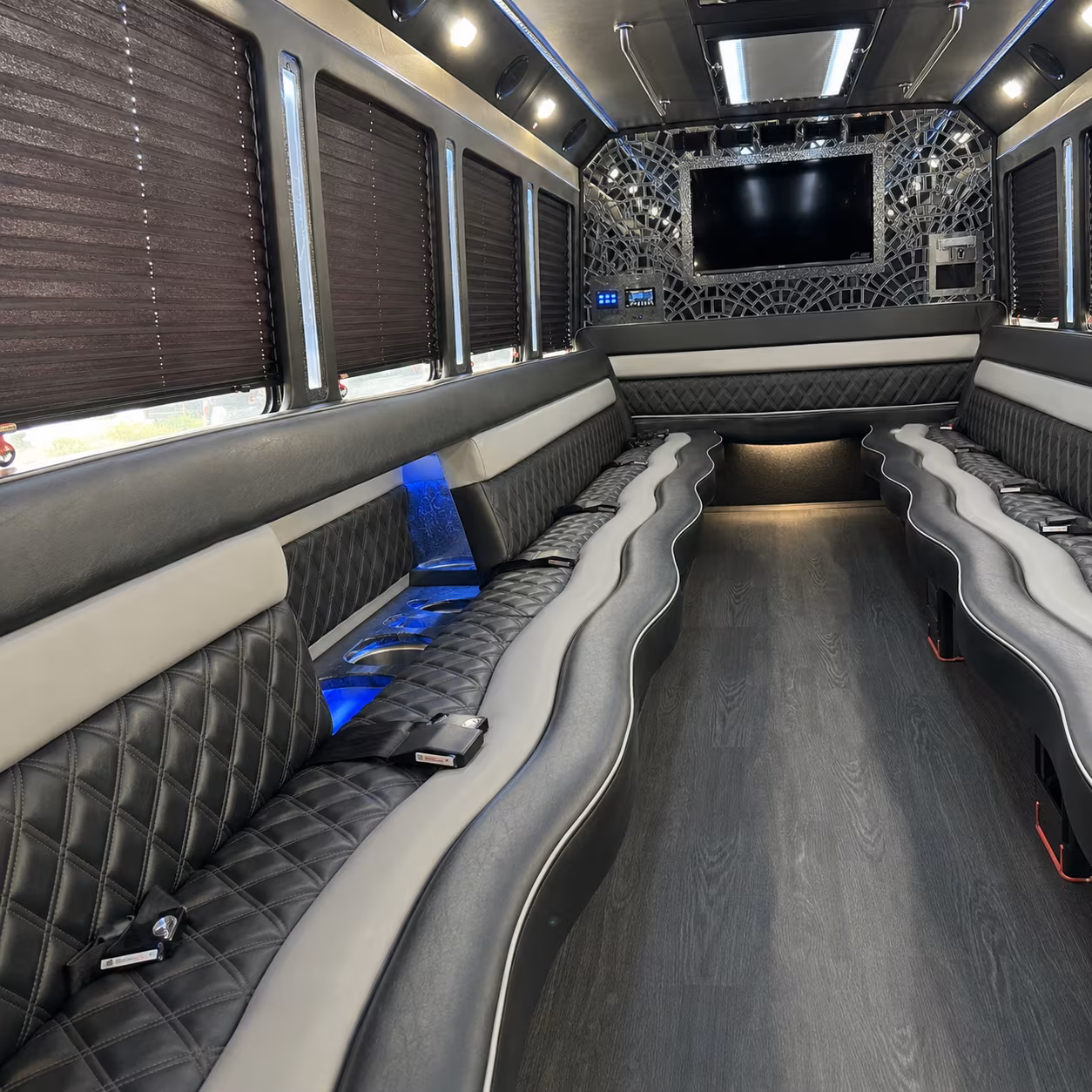 erie new years eve party bus rental
